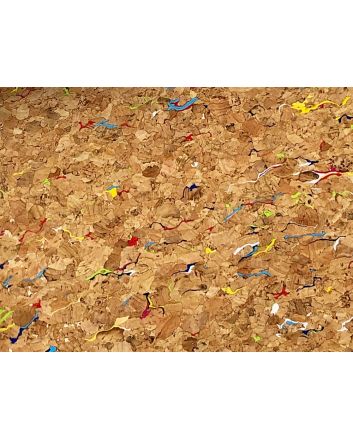 Large Grain Cork Vinyl, Rainbow