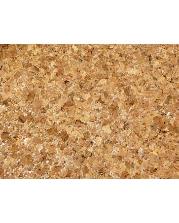 Large Grain Cork Vinyl, Silver