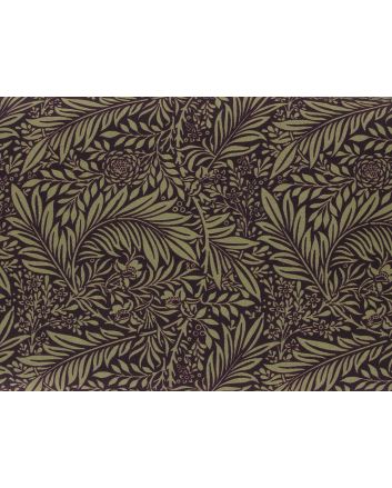 Larkspur Cotton Print, Damson
