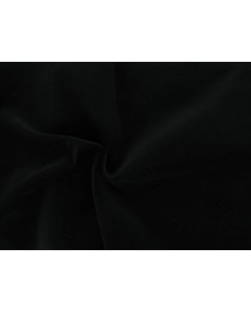 Lightweight Cotton Velvet 200  gsm, Black