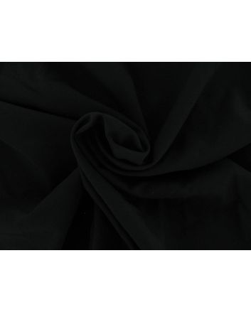 Lightweight Polyester Black Roll End, 9m