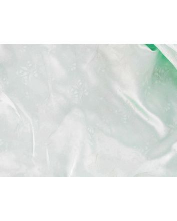 Lily Of Valley Polyester Jacquard, Pale Mint