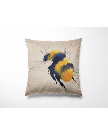 Linen Look Panama Panels, Bumble Bee
