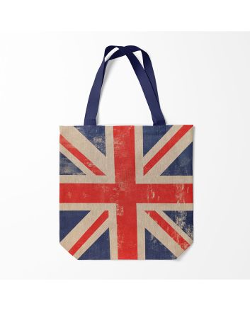 Linen Look Panama Panels, Union Jack