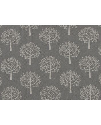 Linen Look Printed Panama Mulberry Trees, Dove