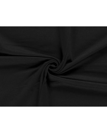 Looped Back Heavy French Terry, Black
