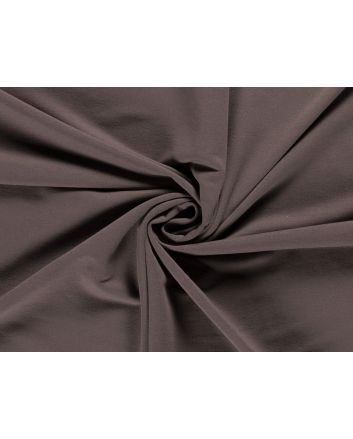 Looped Back Heavy French Terry, Taupe Brown