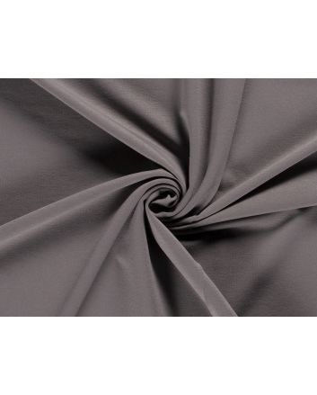 Looped Back Heavy French Terry, Taupe Grey
