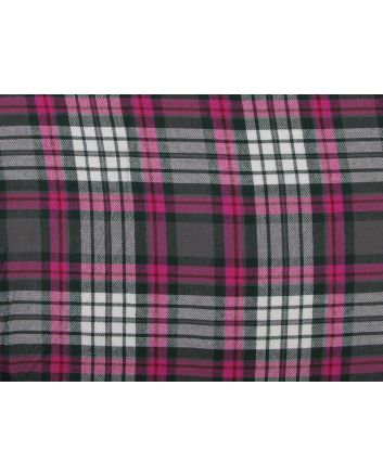 Lowland Brushed Cotton Tartan, Ivey