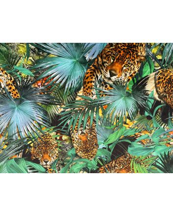 Madagascar Prowl Printed Velvet