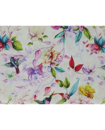 Magnolia Flutter Cotton Print