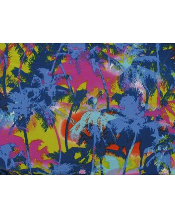 Malibu Palm Soft Touch Polyester Jersey