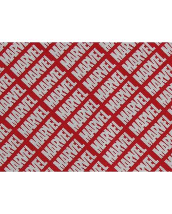 Marvel Logo Cotton Print