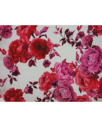 Maxi Floral Garden Scuba Print