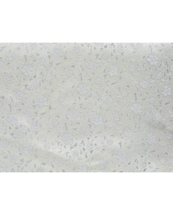 Metallic Brocade - Cream