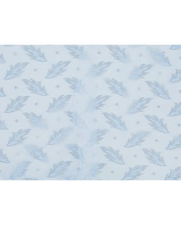 Metallic Nylon Lace - Blue