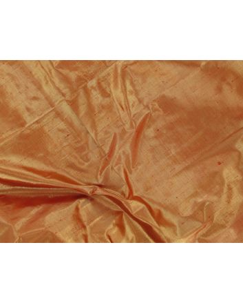 Metallic Silk Dupion - Antique Copper