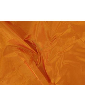 Metallic Silk Dupion - Burnt Orange