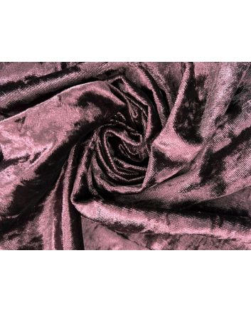 Milano Glitz Heavy Crushed Velvet, Purple
