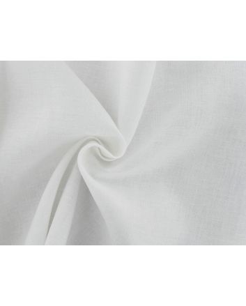 Milltown Soft Finish Irish Linen, Snow White