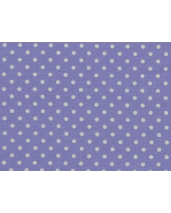 Mini Dots Cotton Poplin Print, Lilac