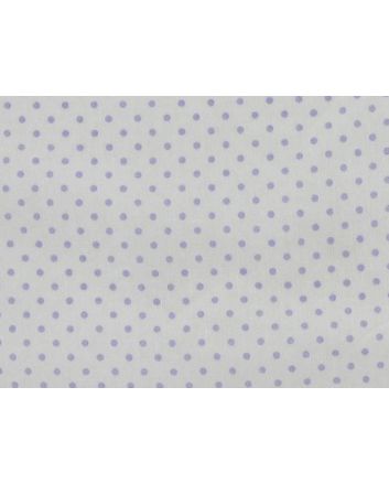 Mini Dots Cotton Print, Lilac