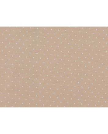Mini Dots Polycotton Print, Peach