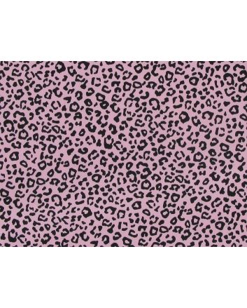 Mini Leopard Spots Cotton Poplin Print, Pink