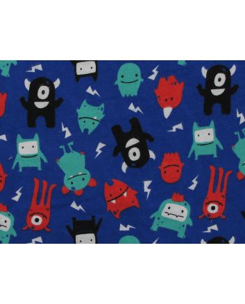 Monster Madness Brushed Cotton Winceyette