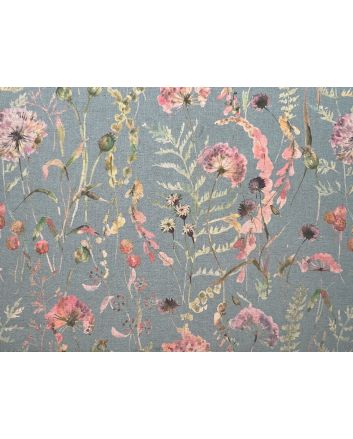 Montagna Recycled Cotton and Linen Blend Panama, Tourmaline