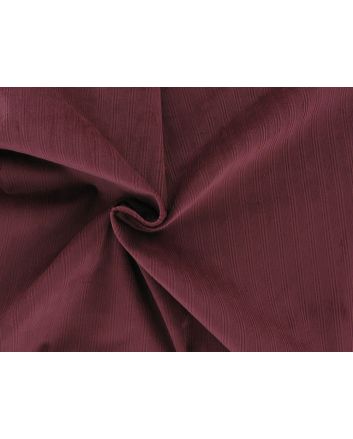 Multi Stripe Stretch Cotton Corduroy, Wine