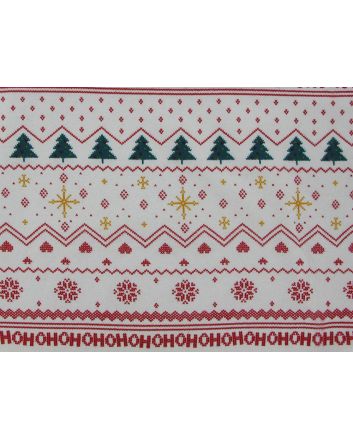Nordic Christmas Stripe Brushed Cotton Winceyette