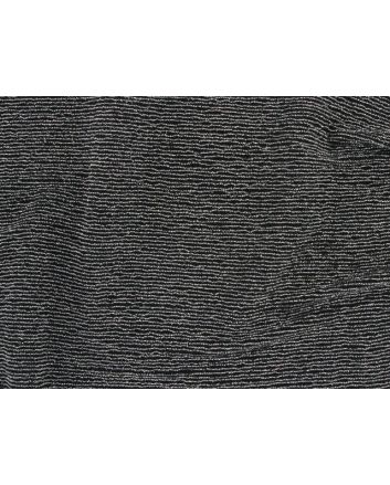 Nylon / Metallic Stripe - Silver