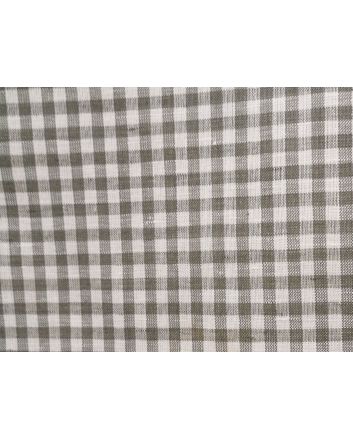 Ona Linen Blend, Sage Gingham