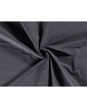 Organic GOTS Cotton Poplin, Dark Grey