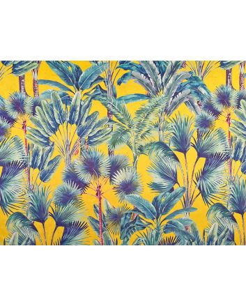 Palm Springs Printed Velvet, Yellow