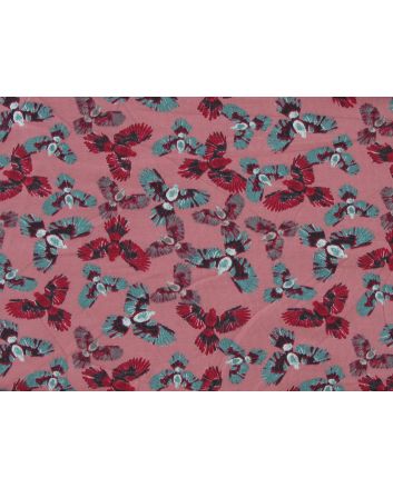 Parrot Dream Cotton Jersey, Pink