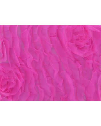 Patchwork Silk Rose, Pink
