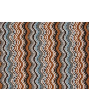 Patterned Viscose - Tan