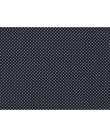Pin Spot Polycotton Print, Black