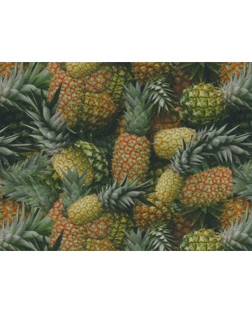 Pineapples Digital Cotton Print