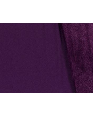 Plain Alpine Fleece Sweatshirt, Purple