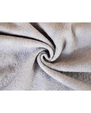 Plain Boiled Wool Blend, Silver Fox