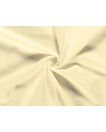 Plain Brushed Cotton Winceyette, Lemon