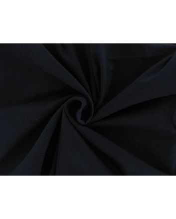 Plain Brushed Cotton Winceyette, Navy