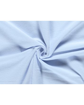 Plain Brushed Cotton Winceyette, Pale Blue