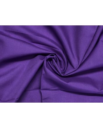 Plain Dye Polycotton, Cadbury Purple