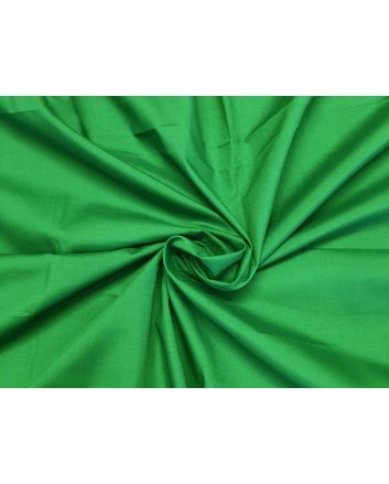 Plain Dye Polycotton, Grass Green