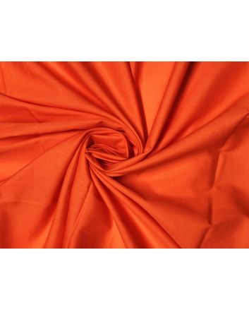 Plain Dye Polycotton, Orange
