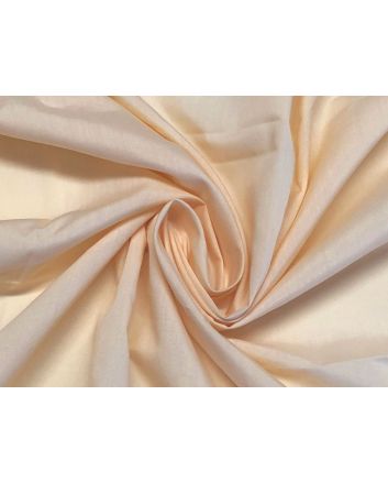 Plain Dye Polycotton, Pale Peach